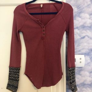Free People Long Sleeve Shirt